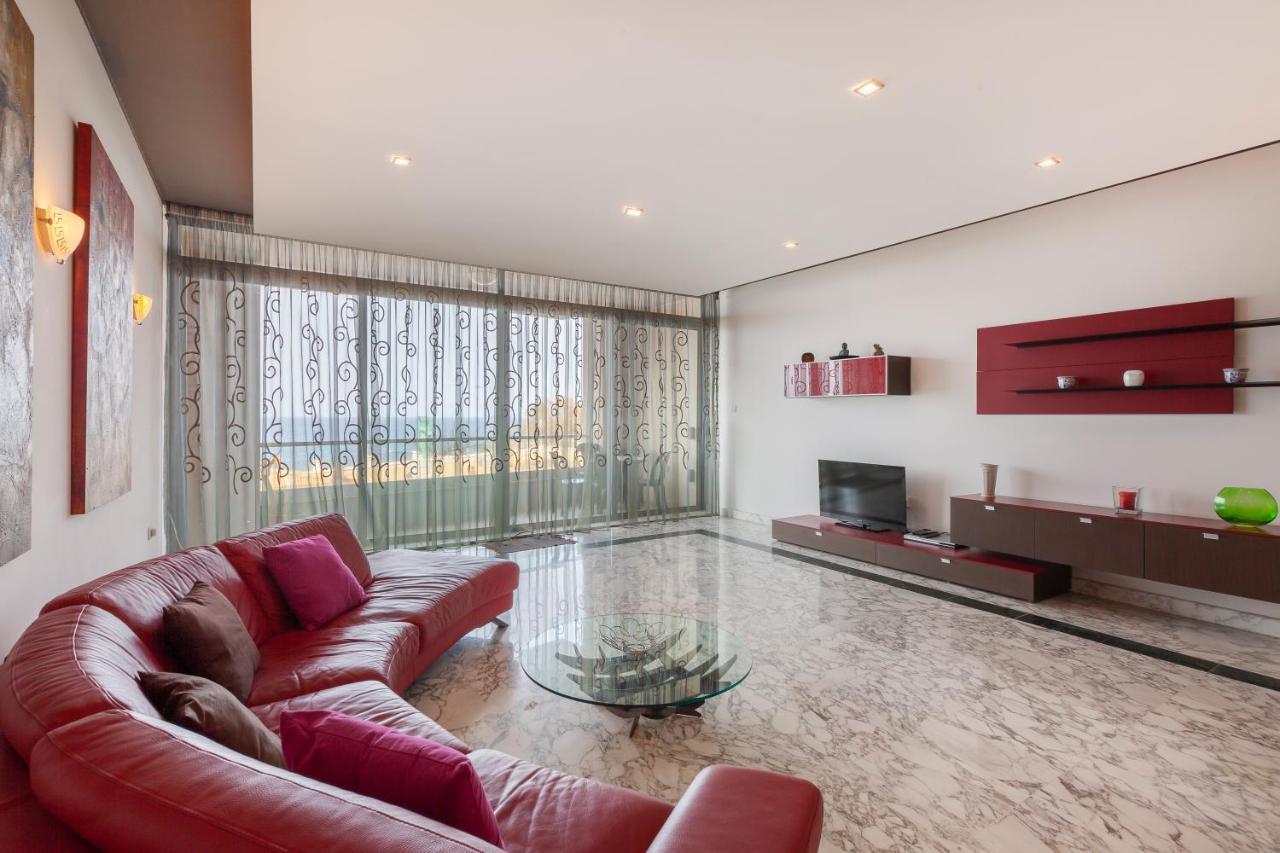 Spacious Seafront Apt With Living, Sofa, Wifi & Ac By 360 Estates Sliema Exterior foto